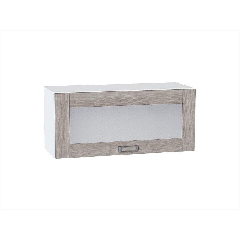 Шкаф верхний горизонтальный остекленный Лофт