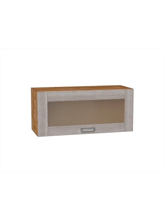 Шкаф верхний горизонтальный остекленный Лофт