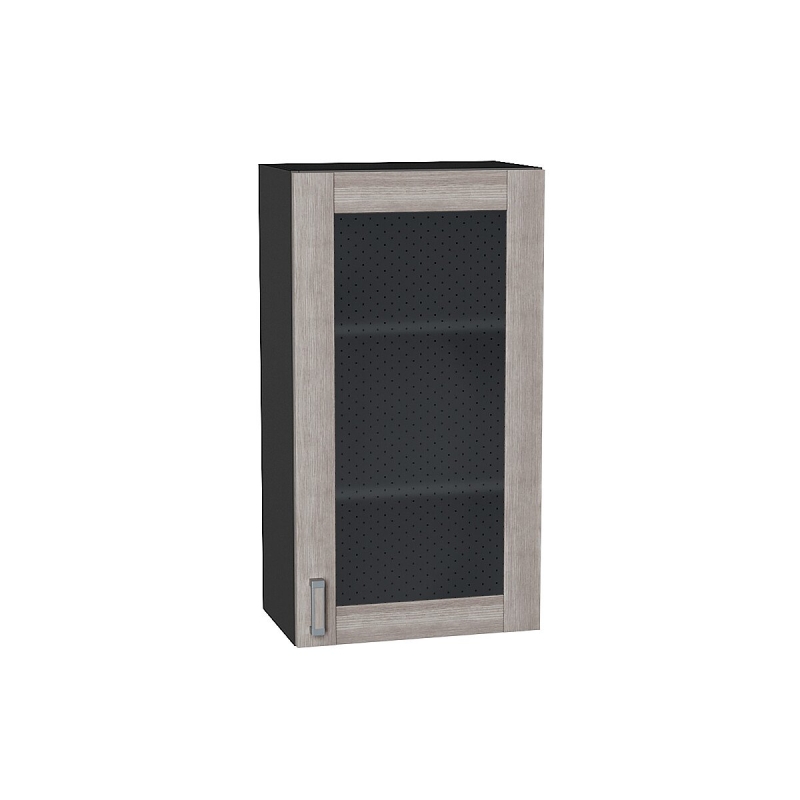 Шкаф верхний с 1-ой остекленной дверцей Лофт