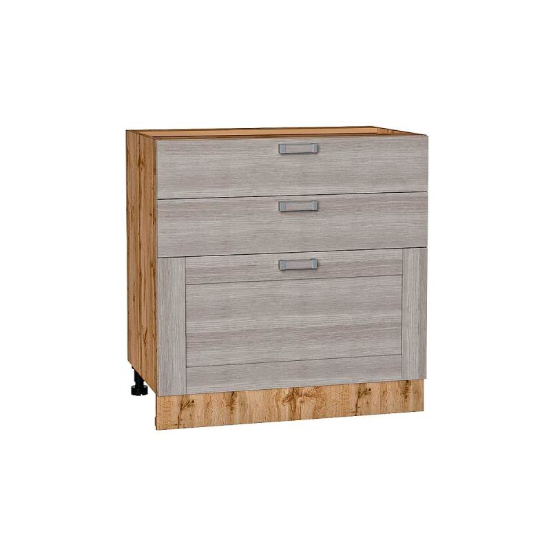 Шкаф нижний с 3-мя ящиками Лофт