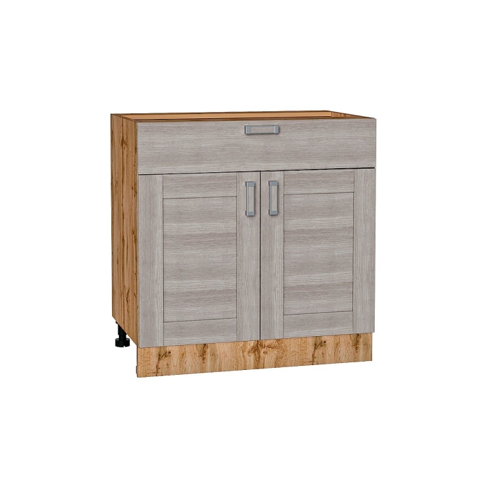 Шкаф нижний с 2-мя дверцами и ящиком Лофт