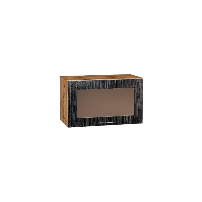 Шкаф верхний горизонтальный остекленный Валерия-М