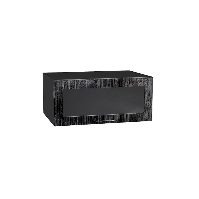 Шкаф верхний горизонтальный остекленный глубокий Валерия-М