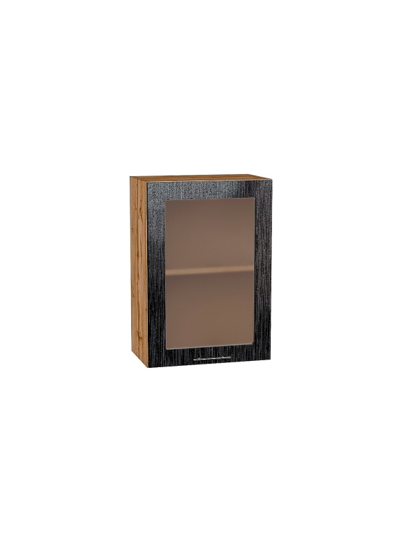 Шкаф верхний с 1-ой остекленной дверцей Валерия-М