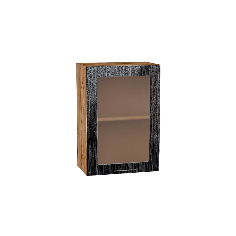 Шкаф верхний с 1-ой остекленной дверцей Валерия-М