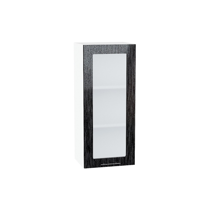 Шкаф верхний с 1-ой остекленной дверцей Валерия-М