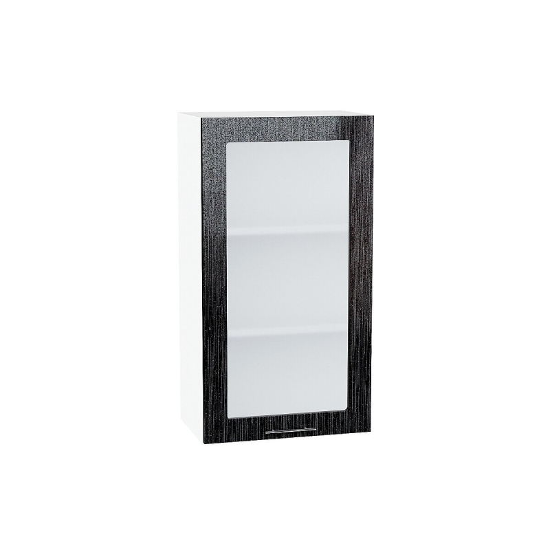 Шкаф верхний с 1-ой остекленной дверцей Валерия-М