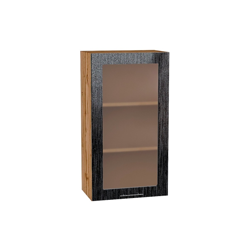 Шкаф верхний с 1-ой остекленной дверцей Валерия-М