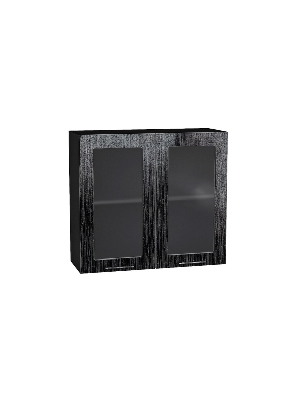 Шкаф верхний с 2-мя остекленными дверцами Валерия-М