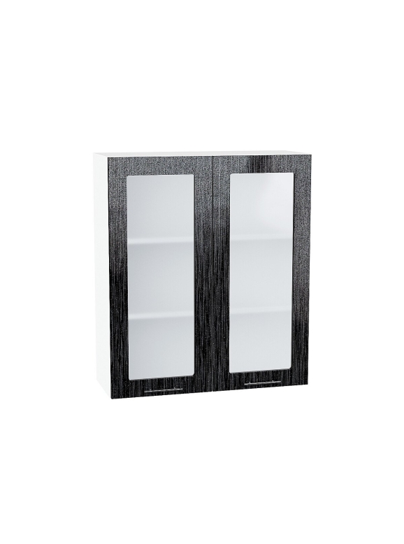 Шкаф верхний с 2-мя остекленными дверцами Валерия-М