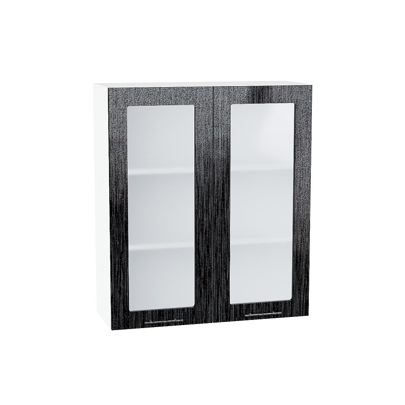 Шкаф верхний с 2-мя остекленными дверцами Валерия-М