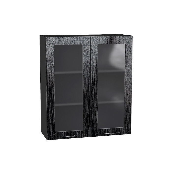 Шкаф верхний с 2-мя остекленными дверцами Валерия-М