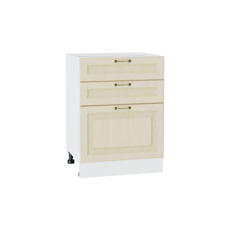 Шкаф нижний с 3-мя ящиками Ницца