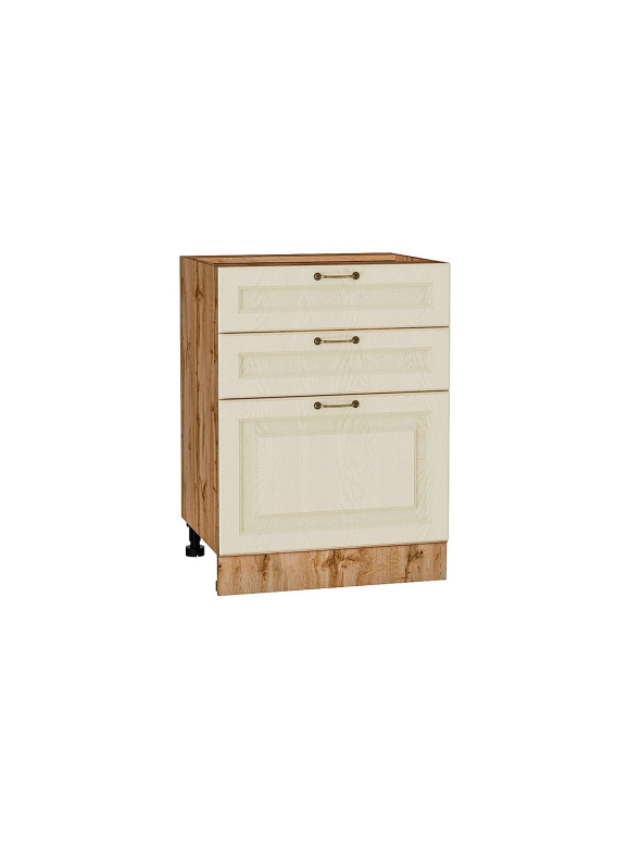 Шкаф нижний с 3-мя ящиками Ницца