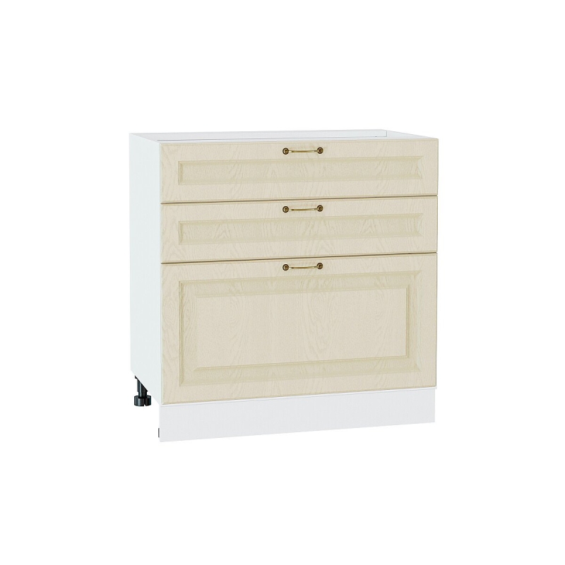 Шкаф нижний с 3-мя ящиками Ницца