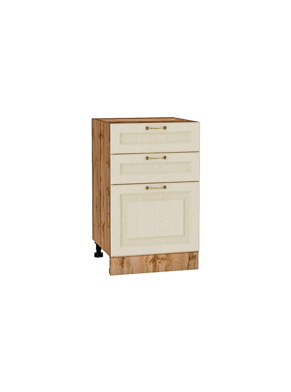 Шкаф нижний с 3-мя ящиками Ницца