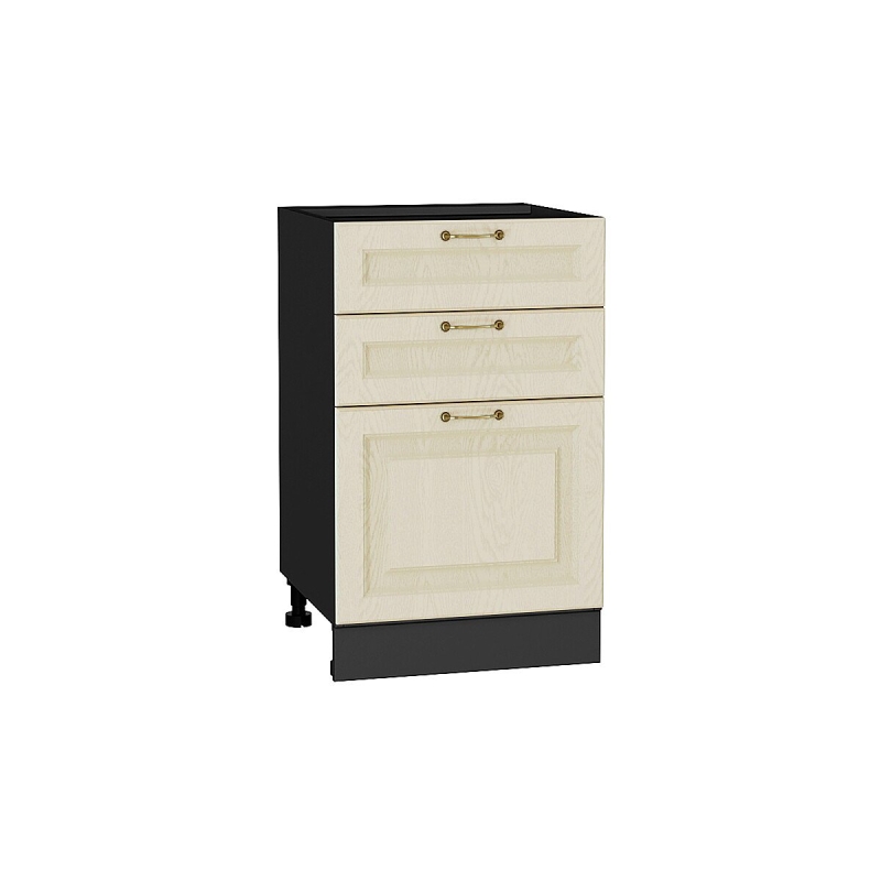 Шкаф нижний с 3-мя ящиками Ницца