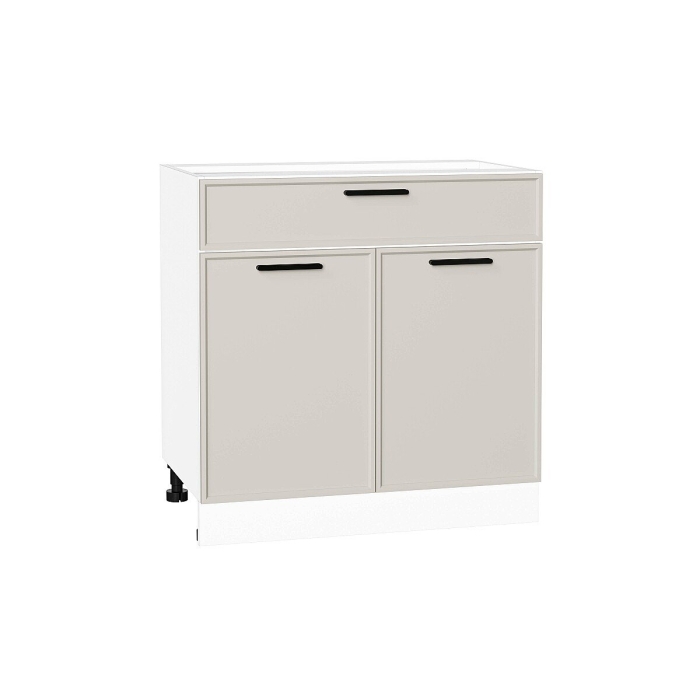 Шкаф нижний с 2-мя дверцами и ящиком Фрейм