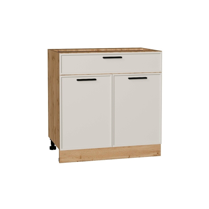 Шкаф нижний с 2-мя дверцами и ящиком Фрейм