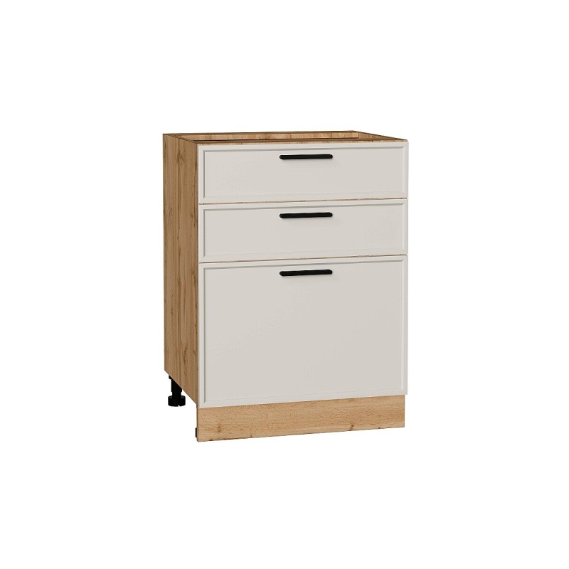 Шкаф нижний с 3-мя ящиками Фрейм