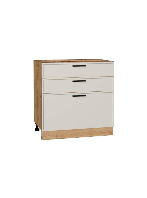 Шкаф нижний с 3-мя ящиками Фрейм