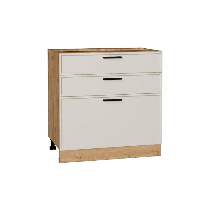 Шкаф нижний с 3-мя ящиками Фрейм