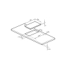 Электрическая варочная поверхность EVH 321A BL