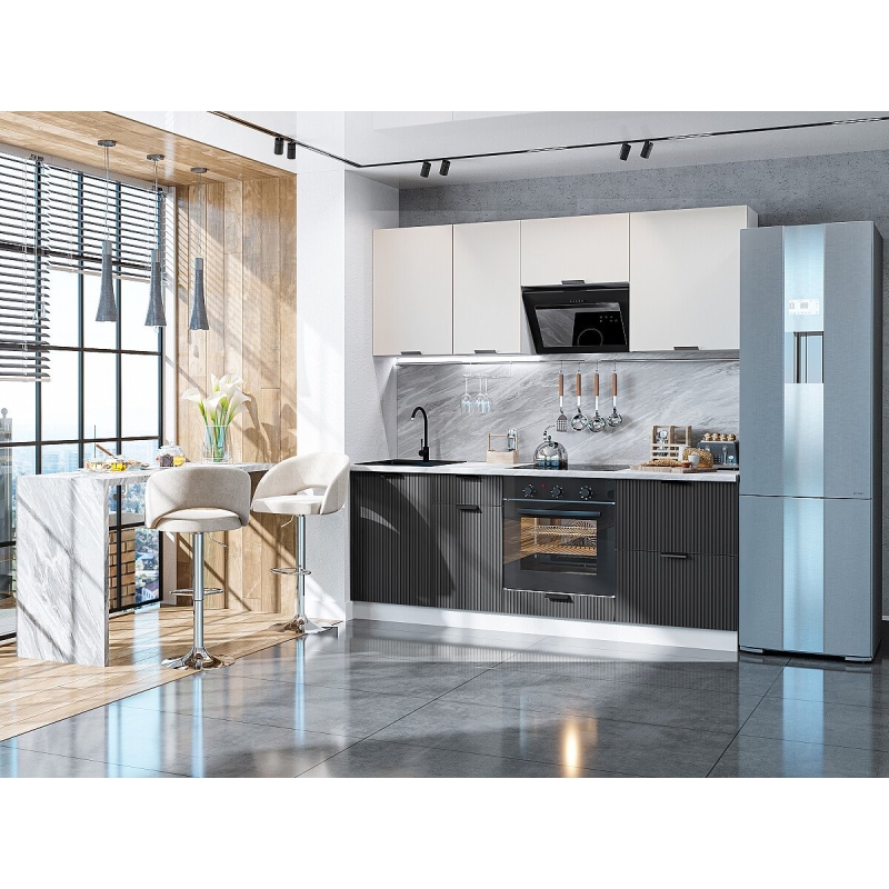 EURO LINE-02 Агат/Антрацит (комплект)