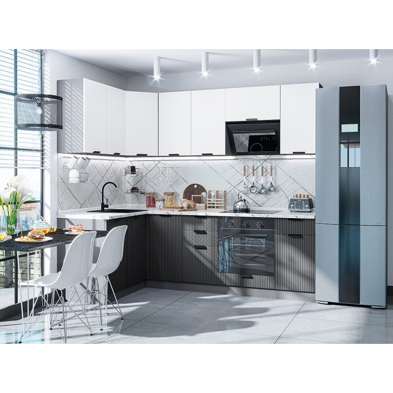 EURO LINE-05 Белый/Антрацит (комплект)