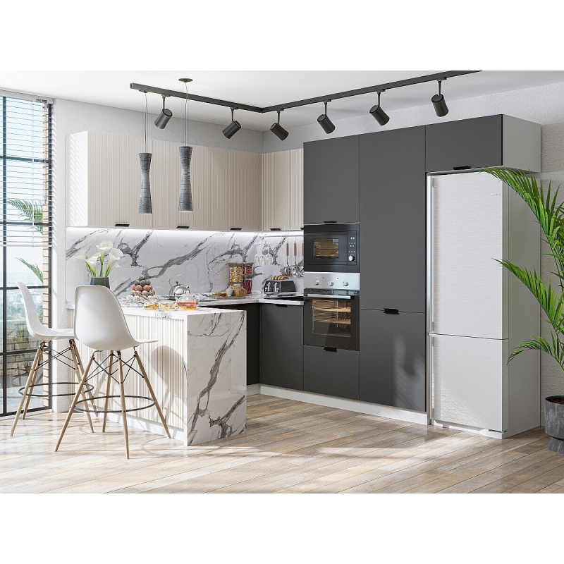 EURO LINE-03 Агат/Антрацит (комплект)