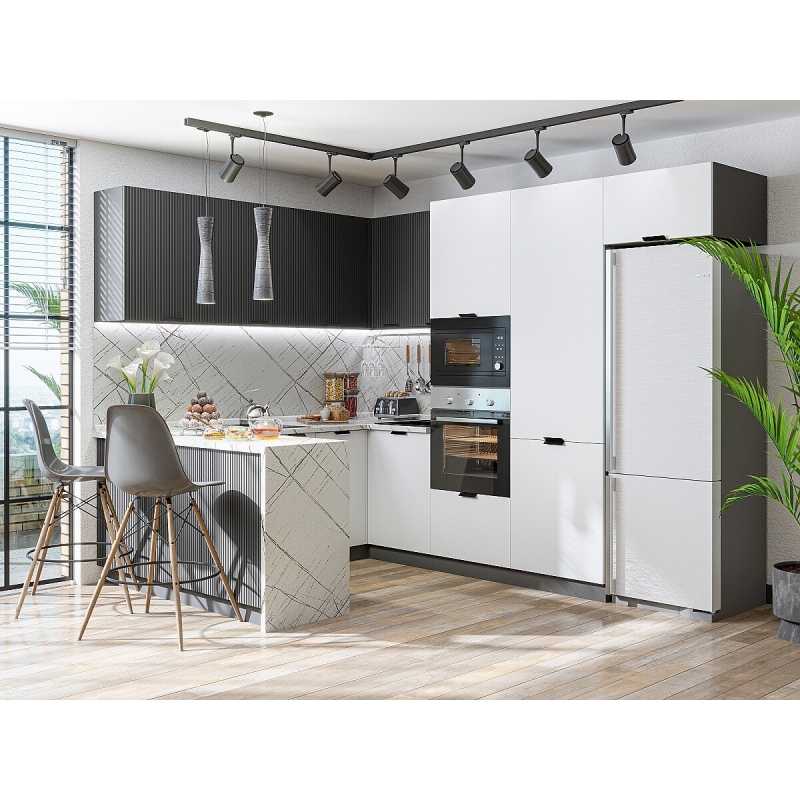 EURO LINE-03 Белый/Антрацит (комплект)