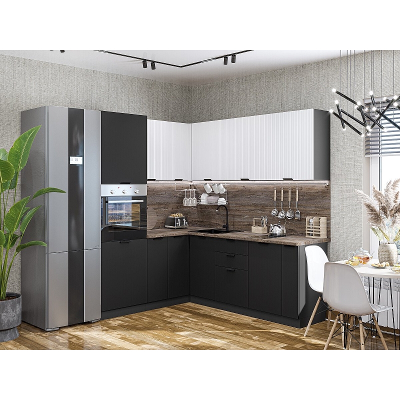 EURO LINE-04 Белый/Антрацит (комплект)