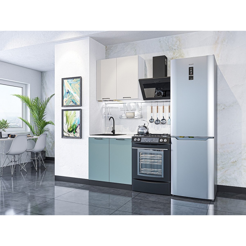 FLAT-03 Cashmere In 2S/Grey-green In 2S (комплект)