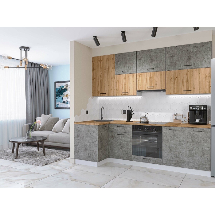 FLAT-04 Wotan Oak 2S/Temple Stone 2S (комплект)