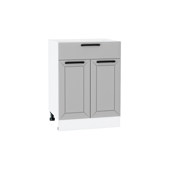 Шкаф нижний с 2-мя дверцами и ящиком Глетчер