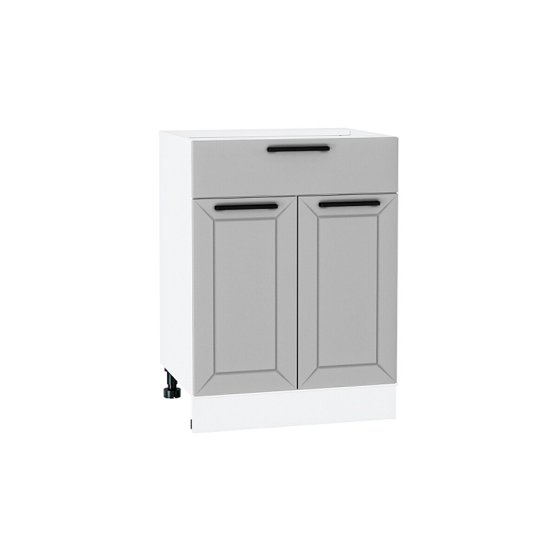 Шкаф нижний с 2-мя дверцами и ящиком Глетчер