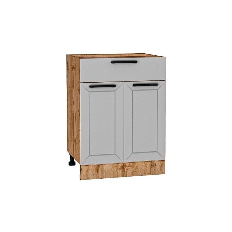 Шкаф нижний с 2-мя дверцами и ящиком Глетчер