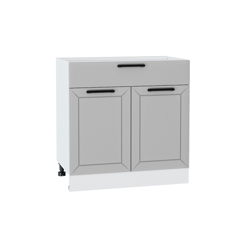 Шкаф нижний с 2-мя дверцами и ящиком Глетчер