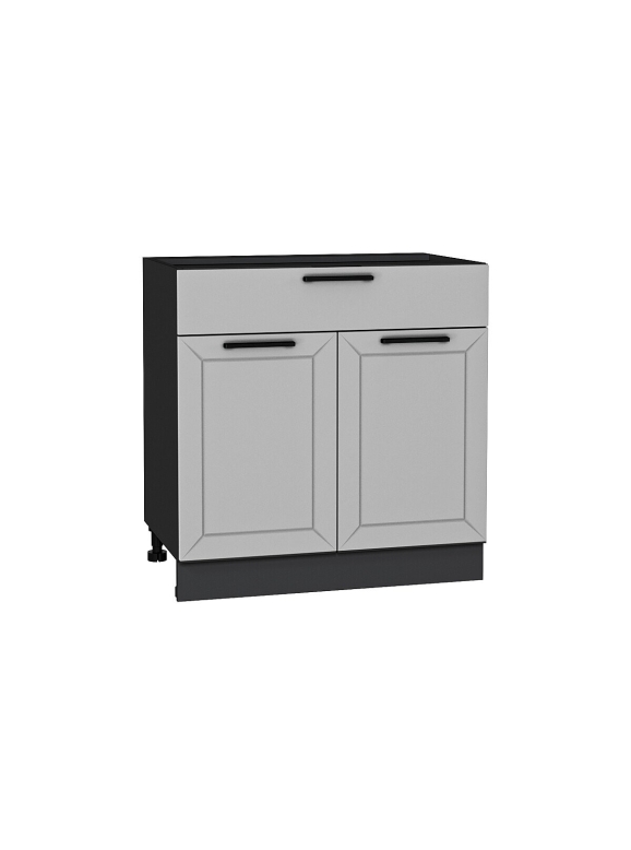 Шкаф нижний с 2-мя дверцами и ящиком Глетчер