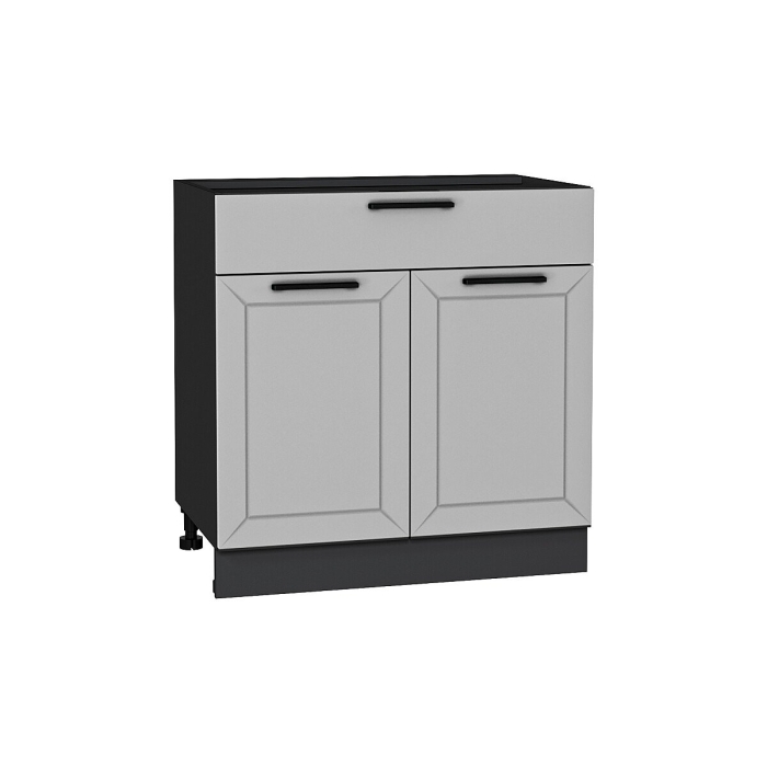 Шкаф нижний с 2-мя дверцами и ящиком Глетчер