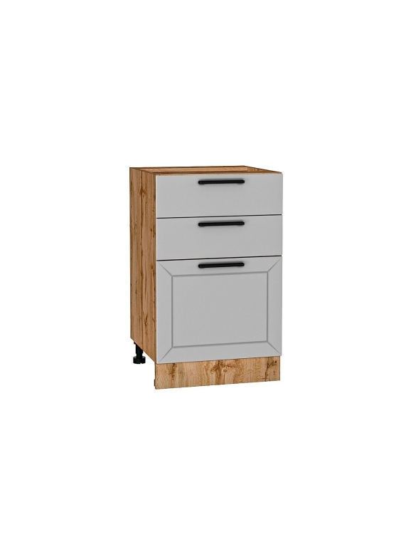 Шкаф нижний с 3-мя ящиками Глетчер