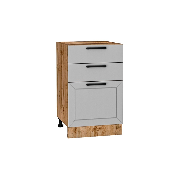 Шкаф нижний с 3-мя ящиками Глетчер