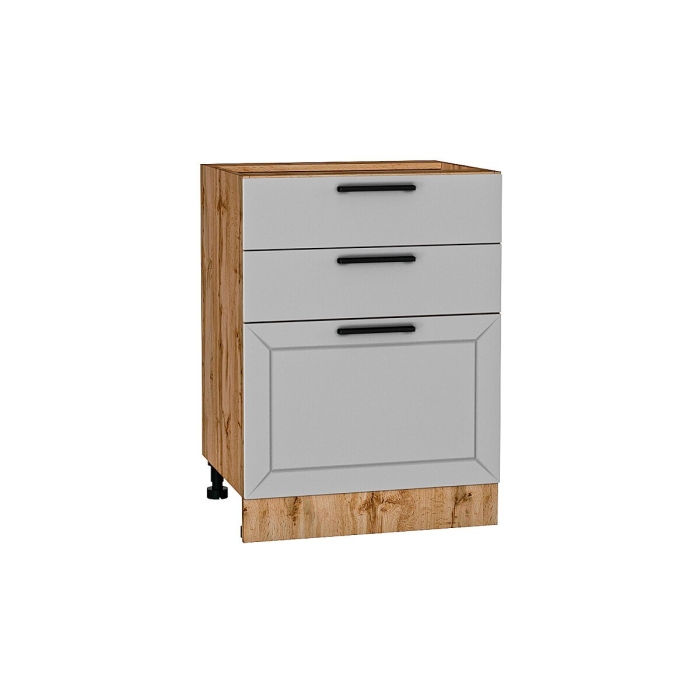 Шкаф нижний с 3-мя ящиками Глетчер