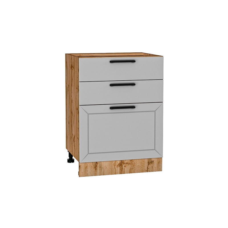 Шкаф нижний с 3-мя ящиками Глетчер