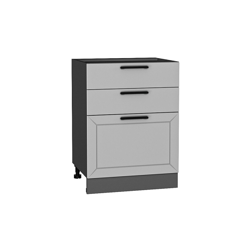 Шкаф нижний с 3-мя ящиками Глетчер