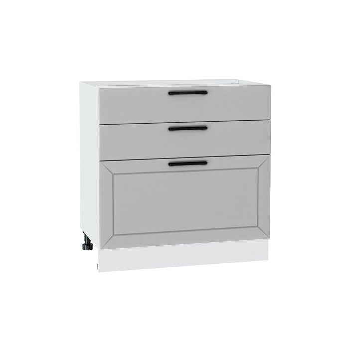 Шкаф нижний с 3-мя ящиками Глетчер