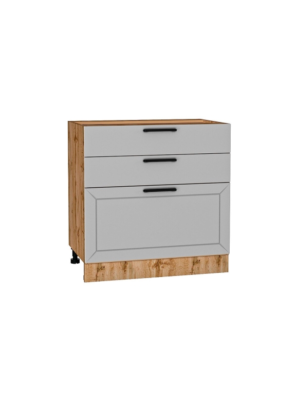 Шкаф нижний с 3-мя ящиками Глетчер