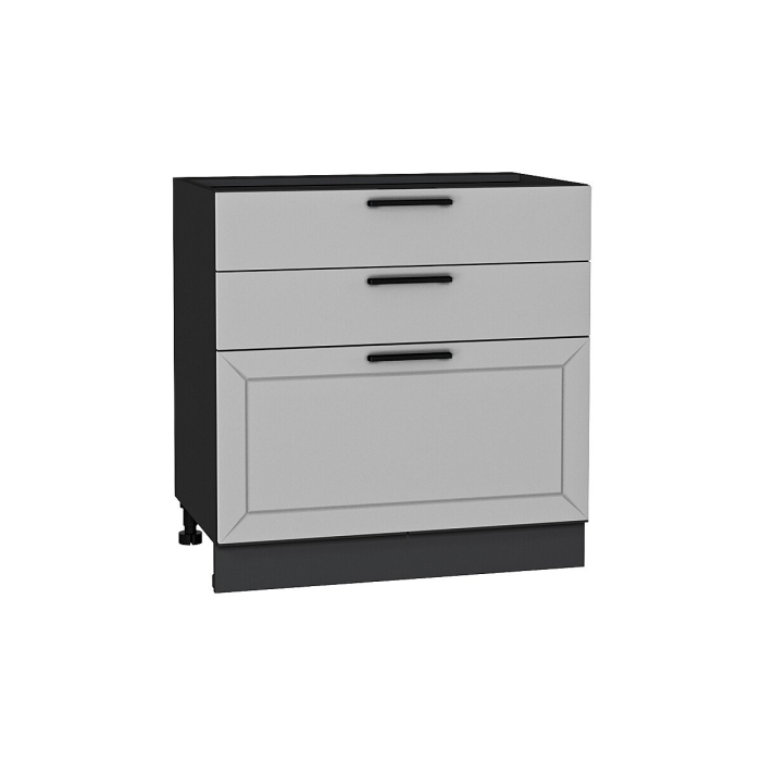 Шкаф нижний с 3-мя ящиками Глетчер