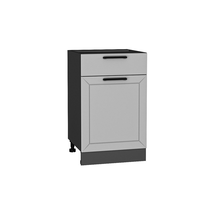 Шкаф нижний с 1-ой дверцей и ящиком Глетчер