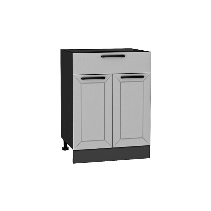 Шкаф нижний с 2-мя дверцами и ящиком Глетчер